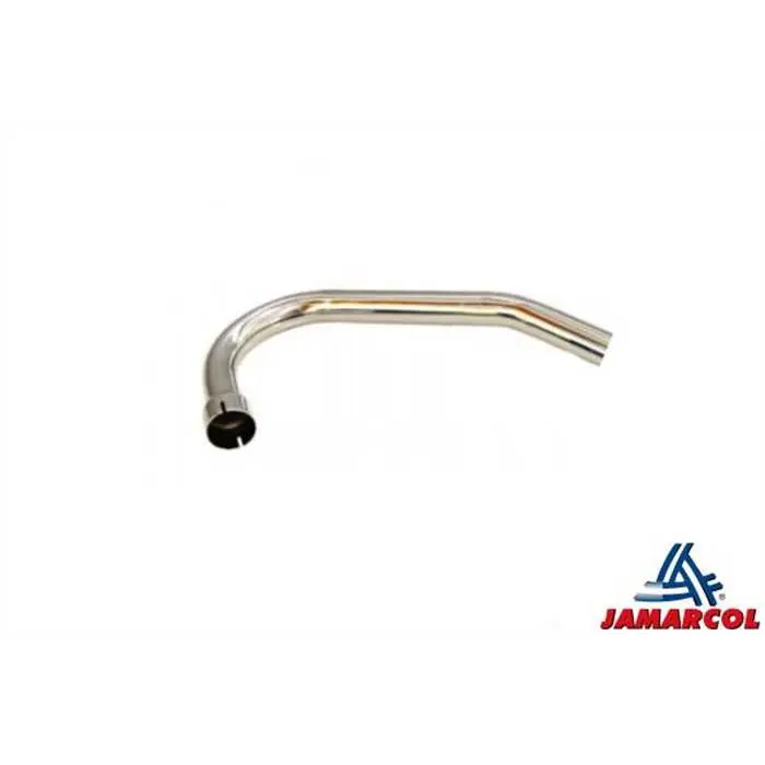 Coude de silencieux double torsion 32/32 mm chrome