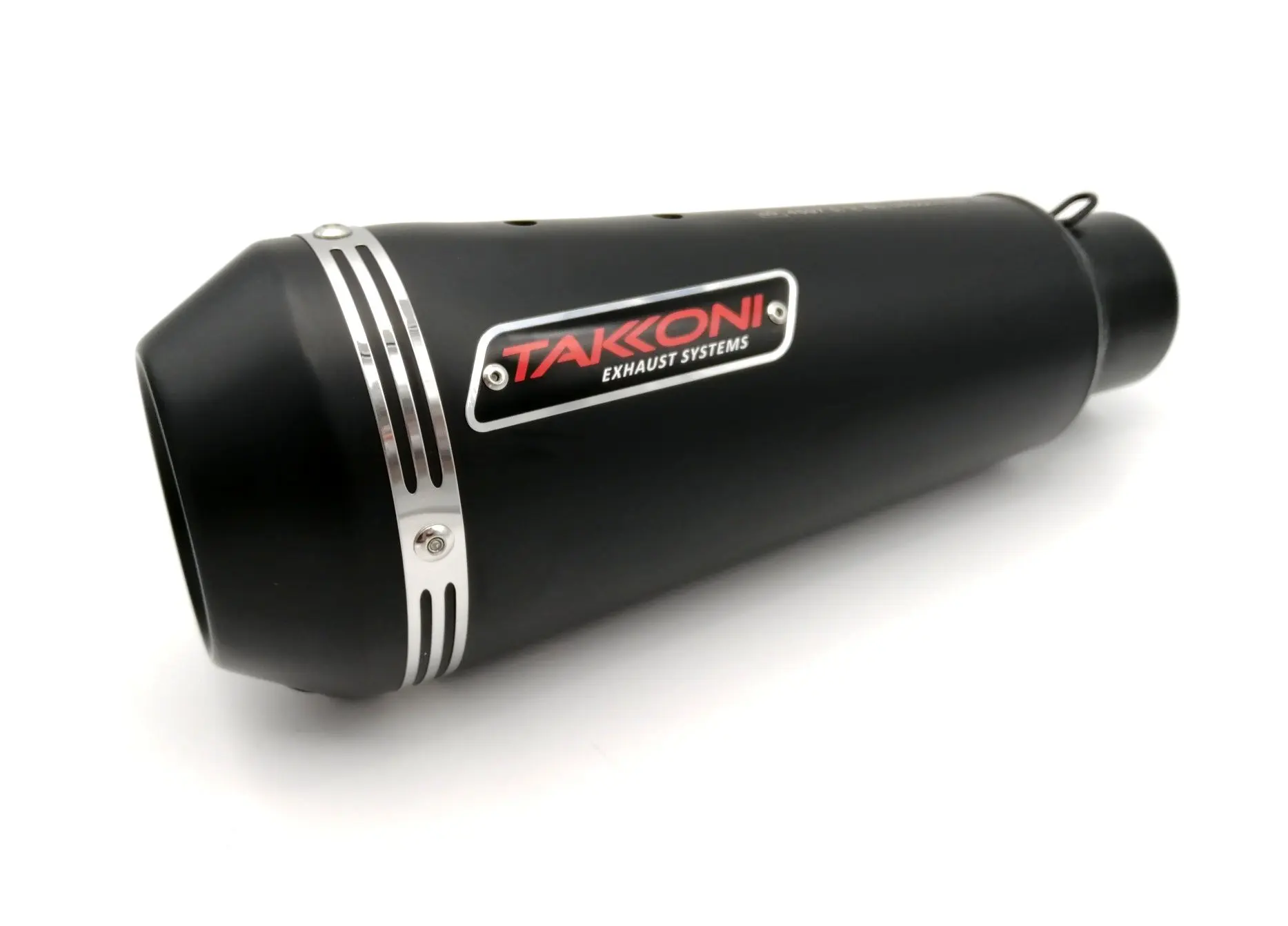 TAKKONI Linha de Escape Inox Negro escovado Yamaha MT 07 14- com catalisador