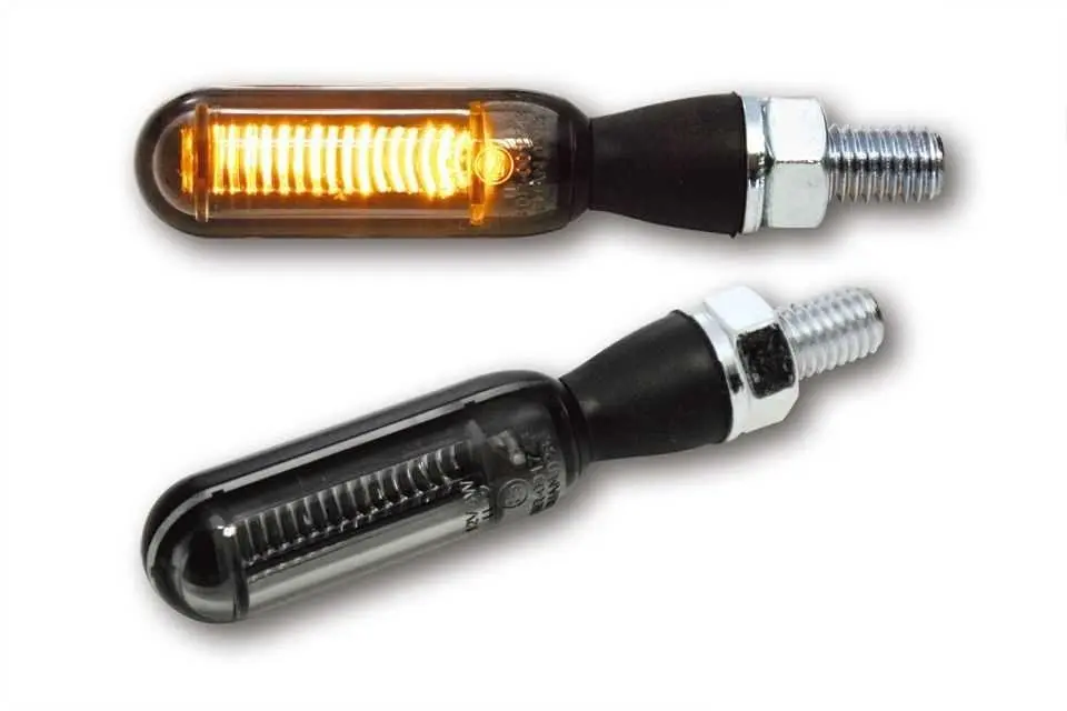 Par smernikov z LED diodami Super S črn BRAZOLINE