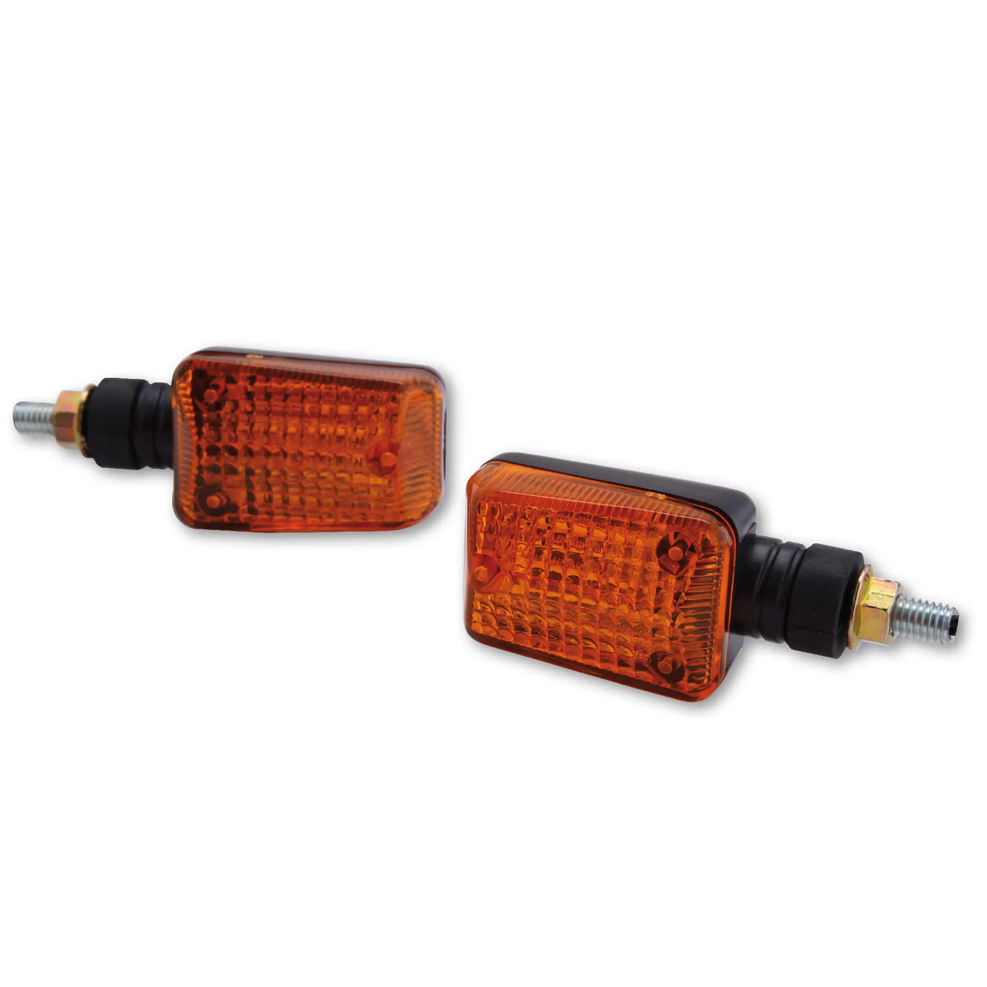 BRAZOLINE Mini Blinker SHIN YO gelbes Glas schwarz