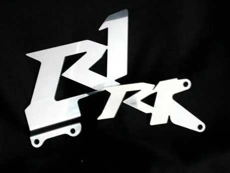 Fusrasten-Trägerplatten BRAZOLINE YAMAHA YZF R1 07/08
