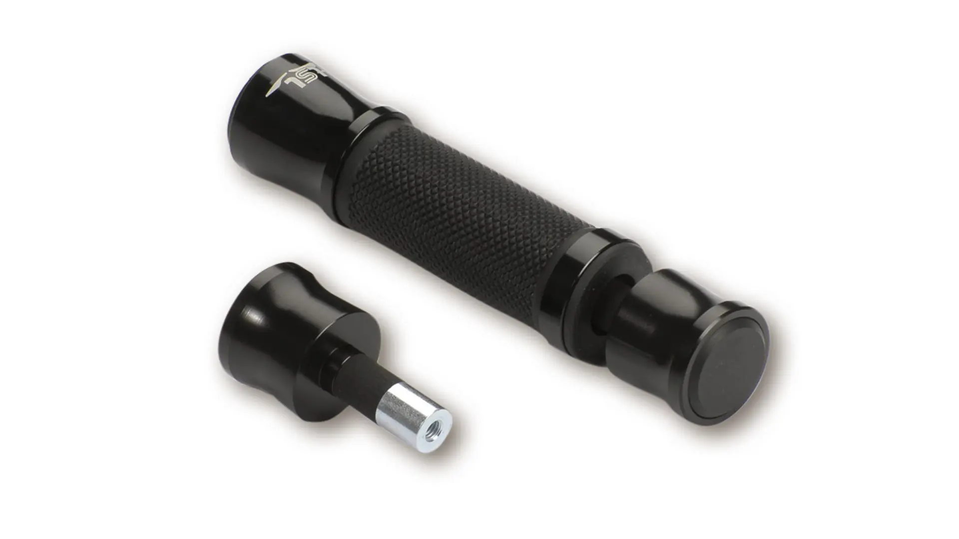LSL Embouts de guidon Ø14 & 18 mm 85 g noir