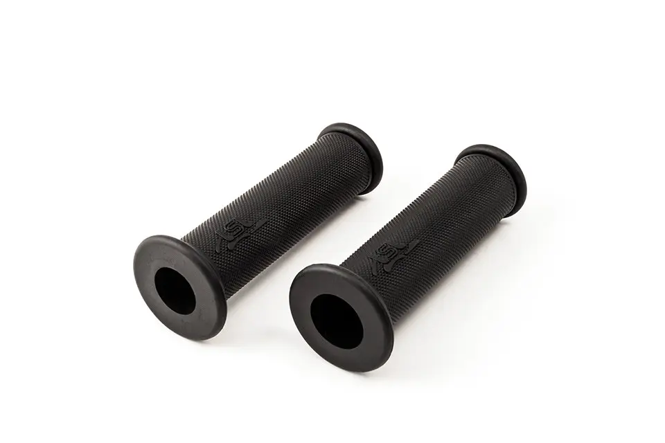Tay cầm LSL Thể thao Cao su 120mm Cứng Màu Đen — Phụ kiện xe