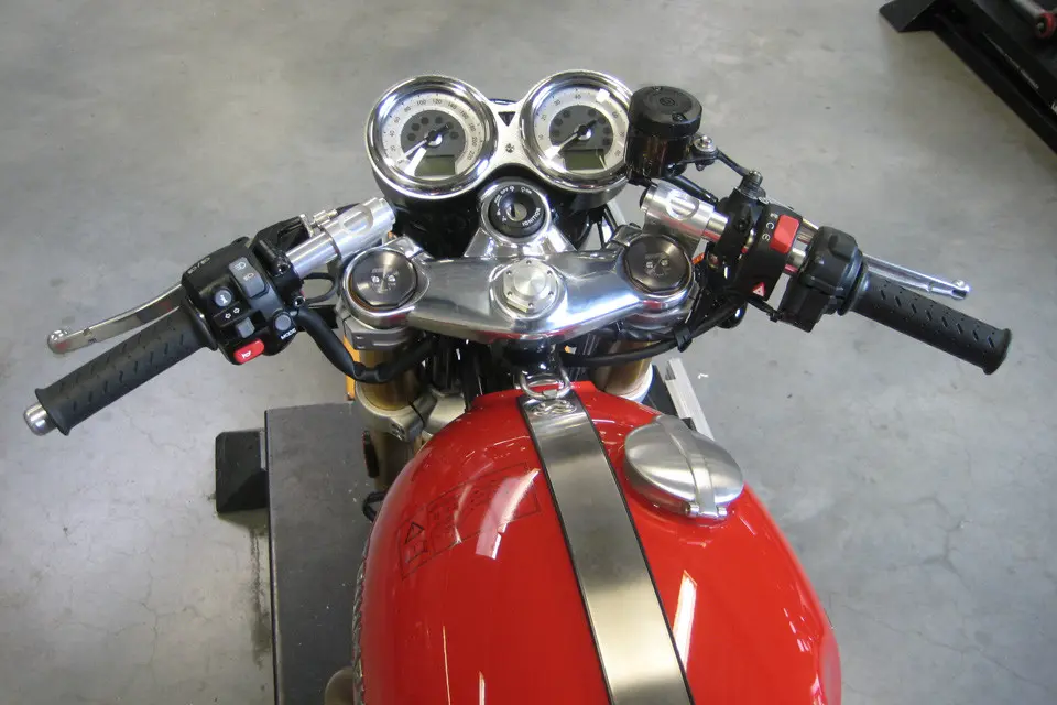 LSL ہینڈل بار بریسلیٹ ٹور-میچ Thruxton R 16