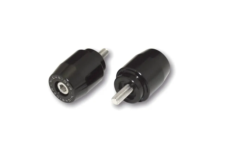 Terminale manubrio alluminio nero HIGHSIDER Yamaha M6