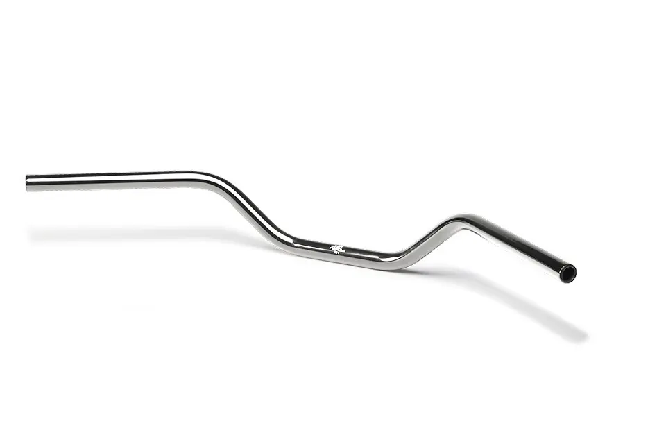 Manubrio Flat Track Bar L14 1 pollice Cromato LSL