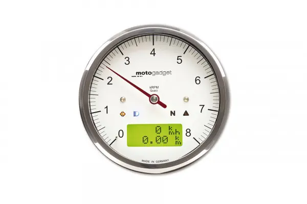 모토가젯 Motoscope Classic 8 타코미터 0-8000 RPM