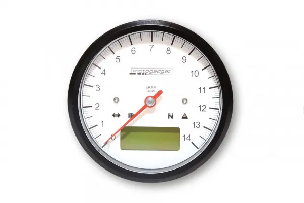 Motoscope Classic 14 タコメーター 0-14000回転/分 Motogadget