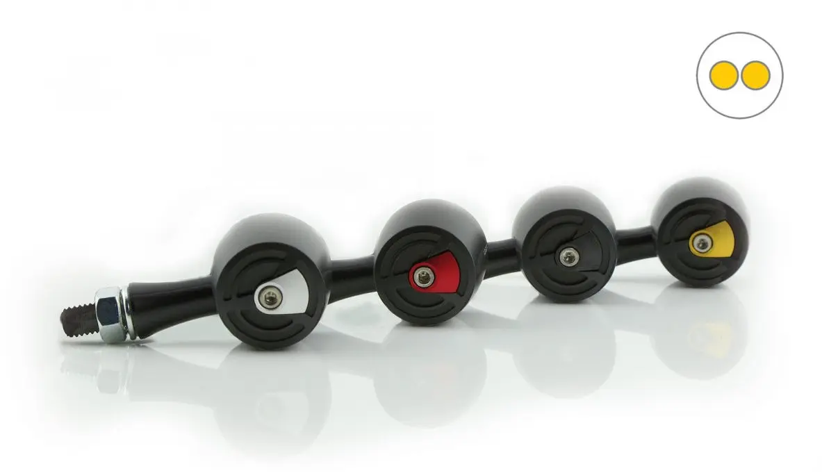 Paar LED Blinker ENTERPRISE-EP1 rot Highsider