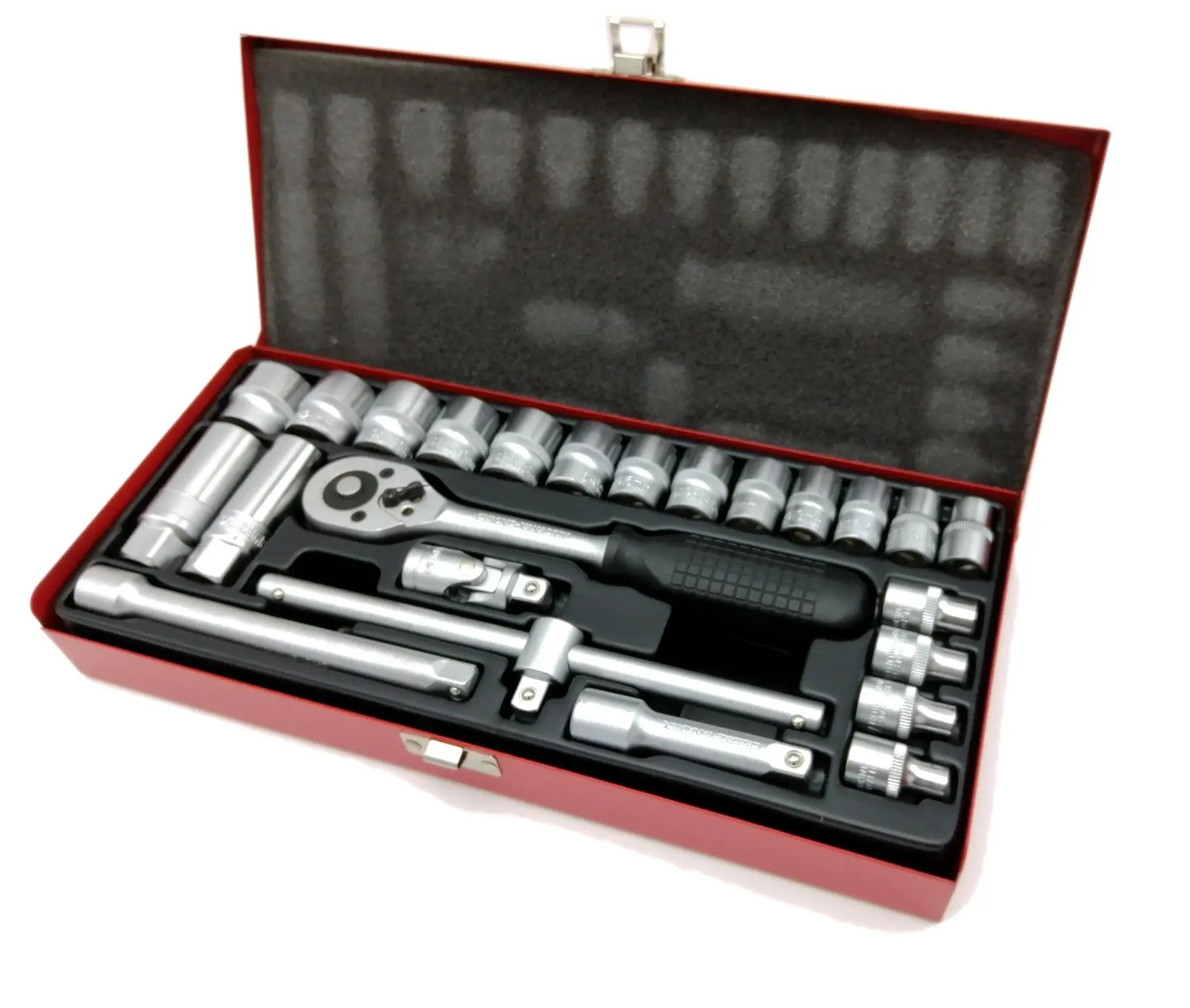 Coffret douilles et cliquet 24 pièces Brazoline