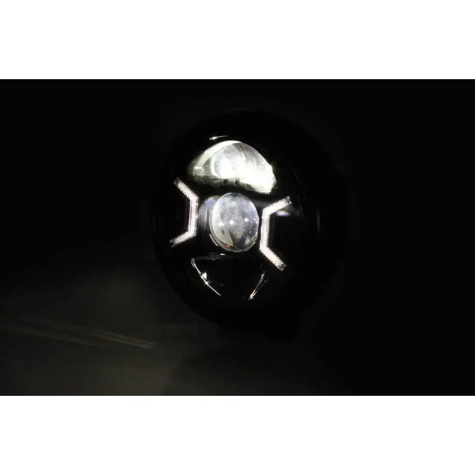 Farol LED HD-STYLE Tipo 2 7 polegadas HIGHSIDER — vista 3