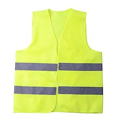 Gilet de sécurité routière jaune fluo Brazoline