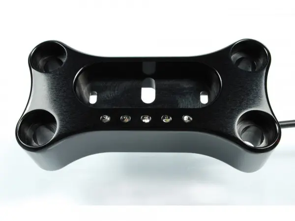 Motogadget MSM Metric Pontet de guidon Top Clamp 22 mm noir