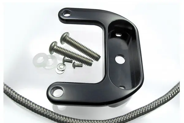 Twin Cam Motogadget schwarzer Ritzelgehäusehalter für Motoscope Mini