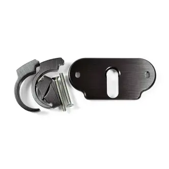 MOTOGADGET MSM 콤비 핸들바 클립 키트 22 mm 블랙