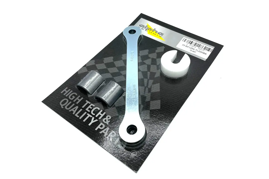 Kit de rabaissement Kawasaki Ninja 125 BX125A / -B (2021+) Alpha Technik