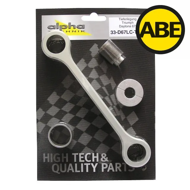 Kit de rabaissement Triumph Daytona 675 2006-2008 ALPHA TECHNIK D67LC