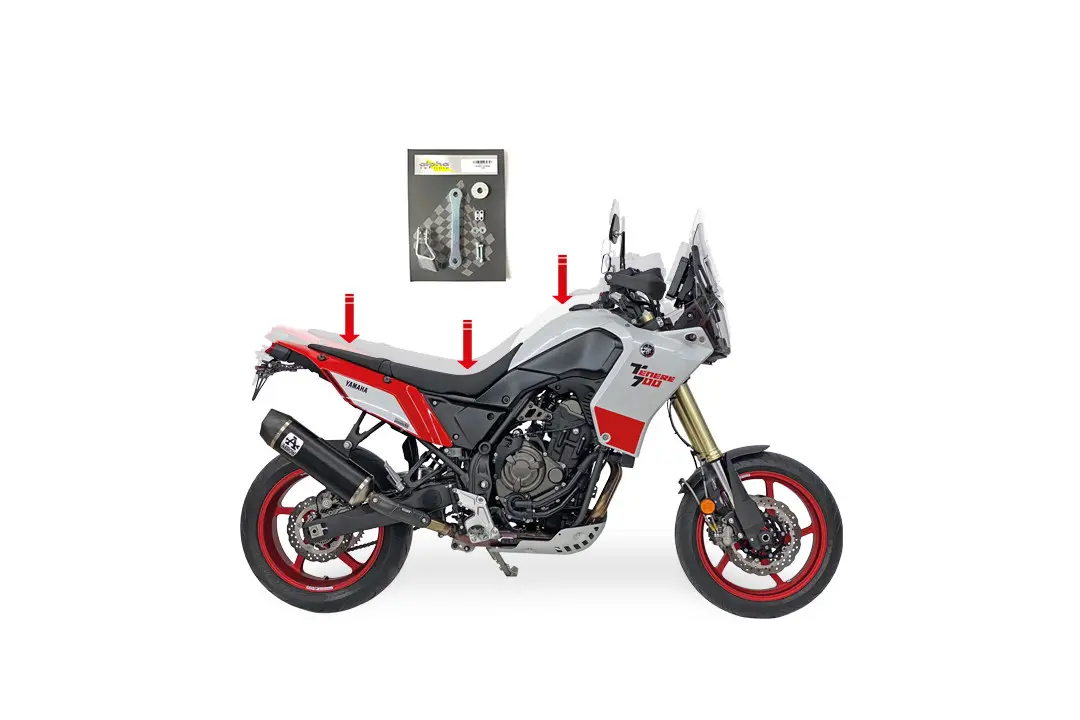 Kit rabaissement arrière AT ALPHA TECHNIK