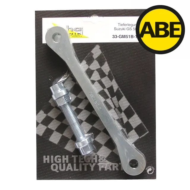 Kit de rabaissement Suzuki GS500E GM51B (1989-2000) ALPHA TECHNIK