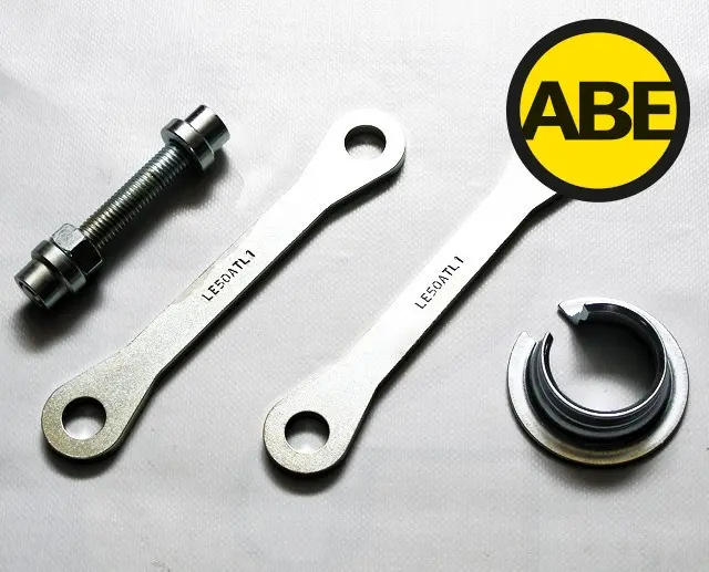 Kit de rabaissement Kawasaki KLE500 LE500A 2001-2004 ALPHA TECHNIK