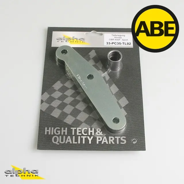 Kit de rabaissement Honda CBR600F Sport PC35 2001-2007 ALPHA TECHNIK