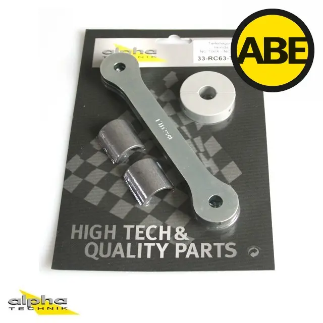Kit de rabaissement Honda NC700X / NC700S RC63/RC61 2012+ ALPHA TECHNIK