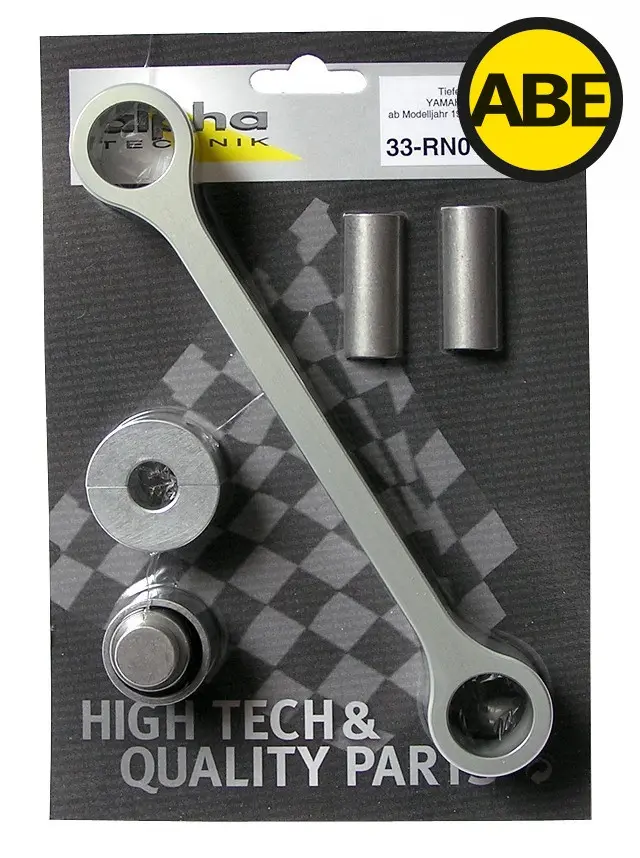 Kit de rabaissement Yamaha YZF1000R1 RN01 (1998-2003) ALPHA TECHNIK