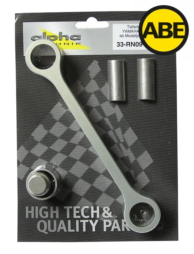 Kit de rabaissement Yamaha YZF1000R1 RN09 2002-2003 Alpha Technik