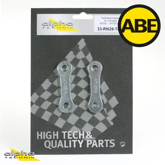 Kit di abbassamento Yamaha MT-09 RN29 2013+ Alpha Technik
