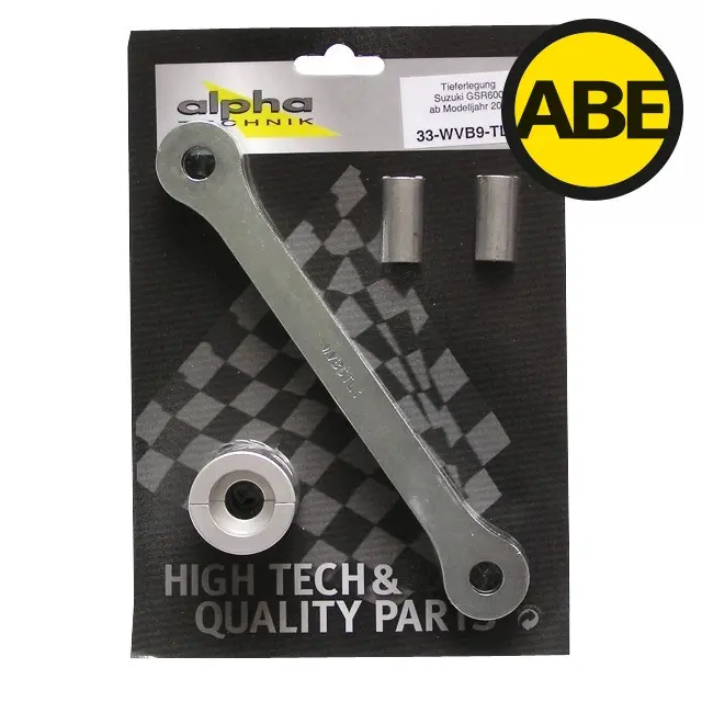 Kit de rabaissement Suzuki GSR600 WVB9 2006-2011 ALPHA TECHNIK
