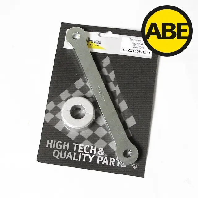 Kit de rabaissement Kawasaki ZX10R ZXT00E 2008-2009 ALPHA TECHNIK