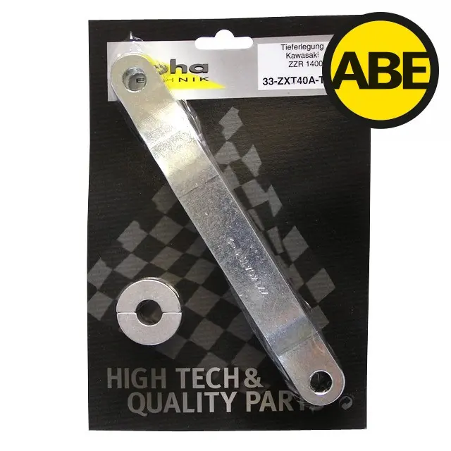 Kit de rabaissement Kawasaki ZZR1400 ZXT40A 2006-2011 ALPHA TECHNIK
