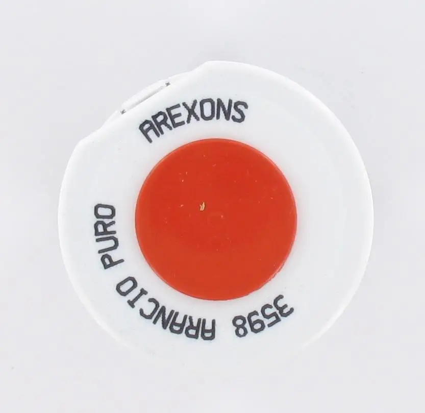 400 ml akrilinės dažų purkštukas Grynai oranžinė Arexons — 2 vaizdas