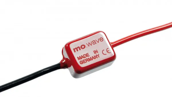डिजिटल इंडिकेटर कंट्रोल यूनिट MOTOGADGET mo.wave फेड इफेक्ट के साथ
