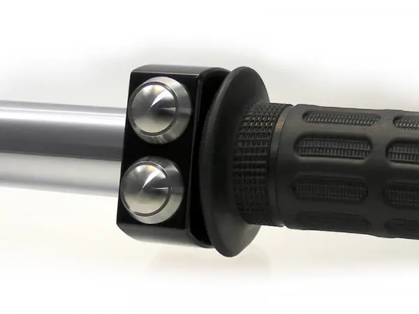 MOTOGADGET mo.switch - Blok 3 drukknoppen diameter 22mm behuizing zwart