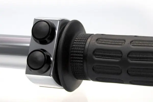 Prekidač MOTOGADGET mo.switch 2 tipka 1 inč polirano kućište