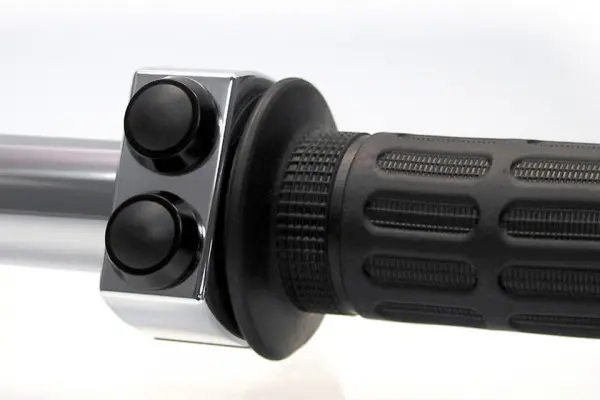 Motogadget mo.switch - أزرار ضغط 22 ملم بعلبة مصقولة