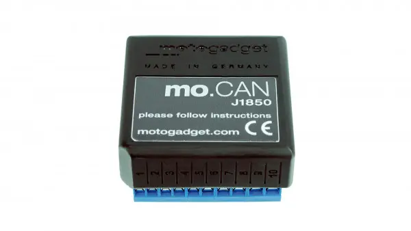 MOTOGADGET mo.can J1850 H-D VRSC کے لیے سگنل کنورٹر
