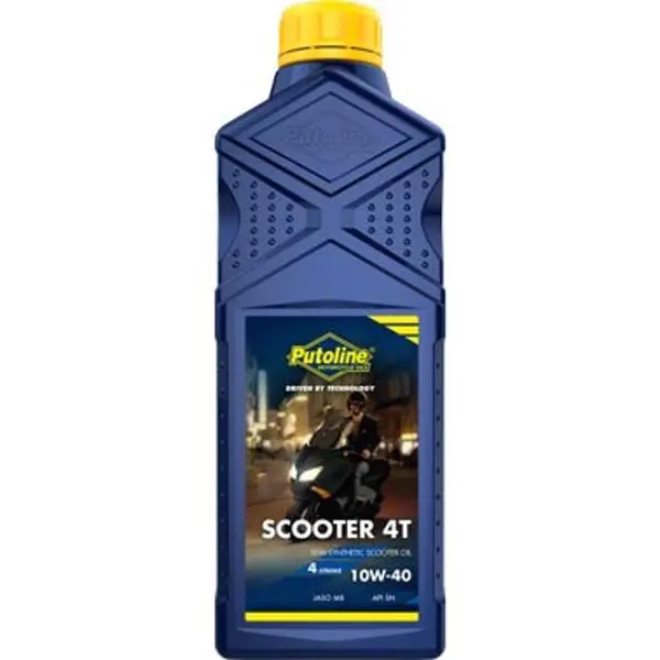 Putoline 10W40 سیمی سنتھیٹک سکوٹر 4T انجن آئل 1L