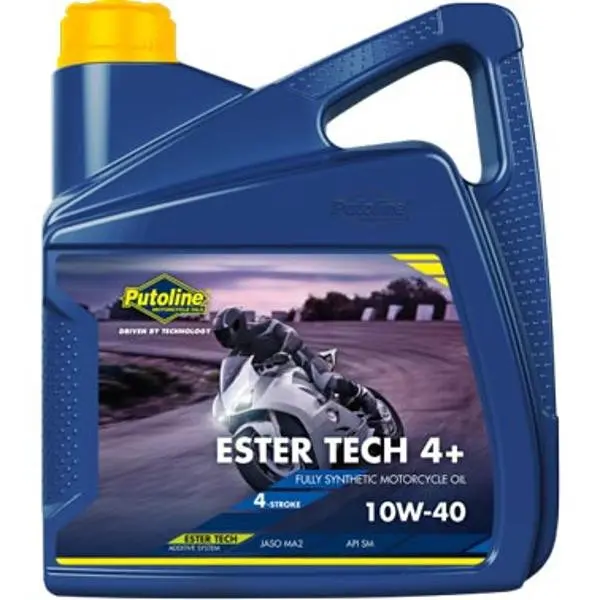 Huile moteur 4T Ester Tech 4+ 10W40 synthèse Putoline 4L