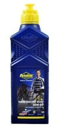 زيت محرك 4 أشواط Putoline N-Tech Pro R+ Off Road 10W60 تركيبية 1 لتر