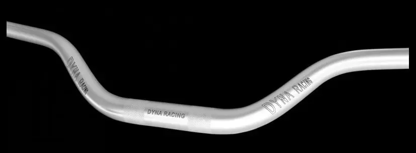 Guidon BRAZOLINE DYNA RACING type Protaper Ø 28,6 mm argent