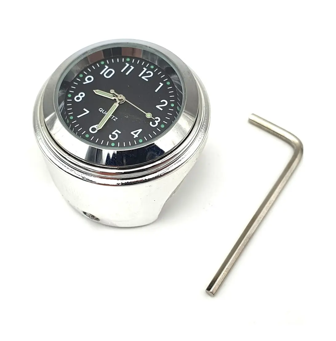 Montre sur guidon Chrome Brazoline