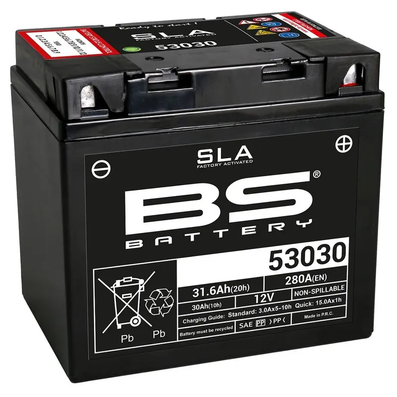 Ắc quy BS BATTERY 53030 đã kích hoạt tại nhà máy