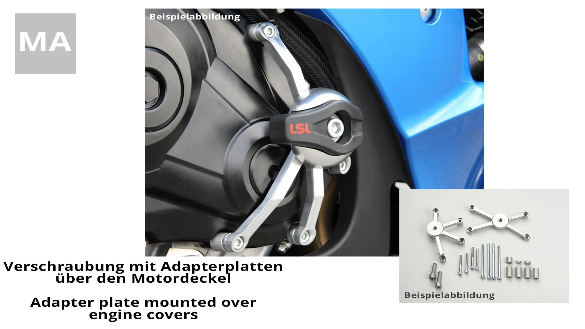 LSL 크래시패드 키트 스즈키 밴딧 GSX1250F