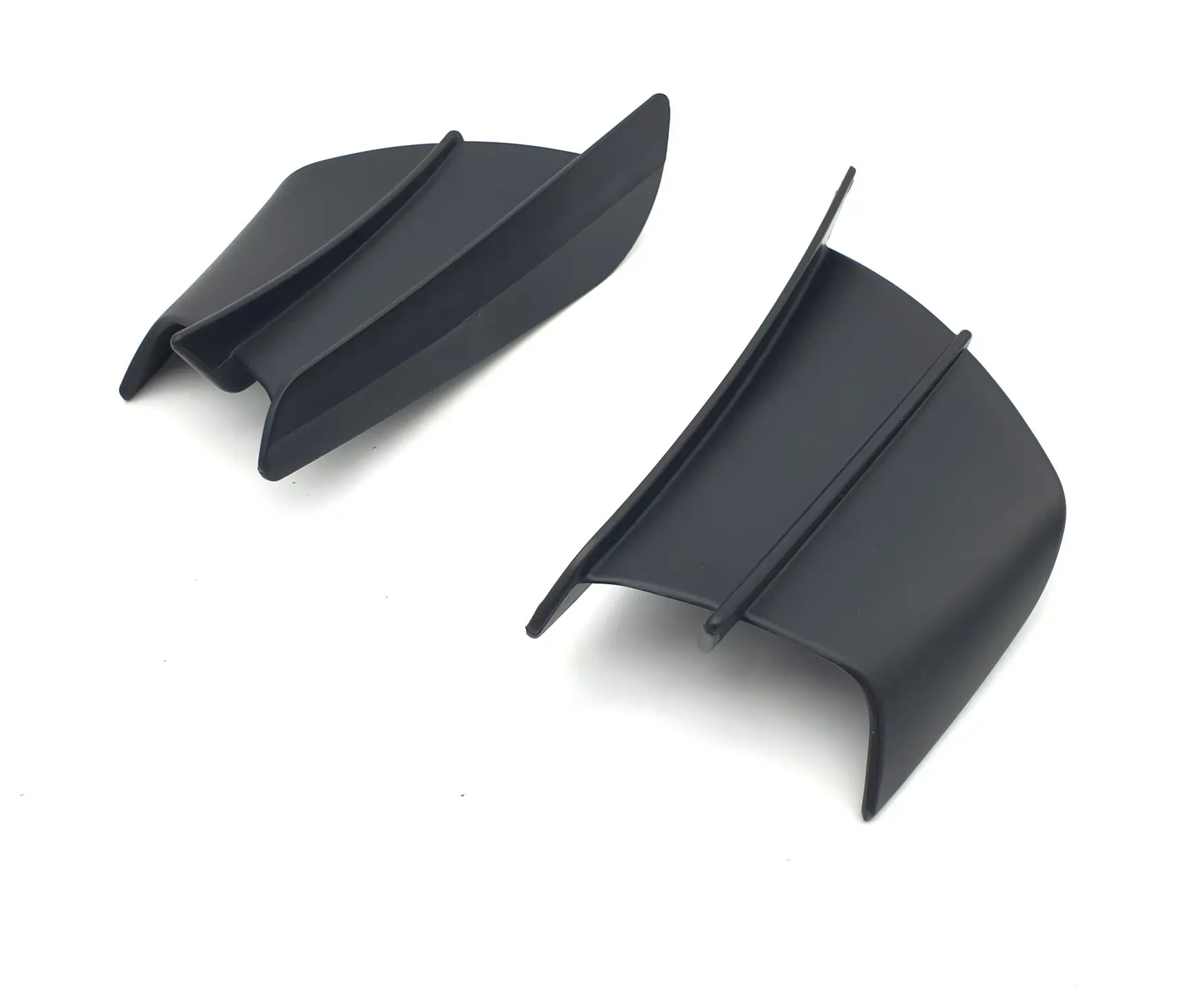 Universelle mattschwarze MotoGP-Style "Real Wing" Heckflügel Brazoline