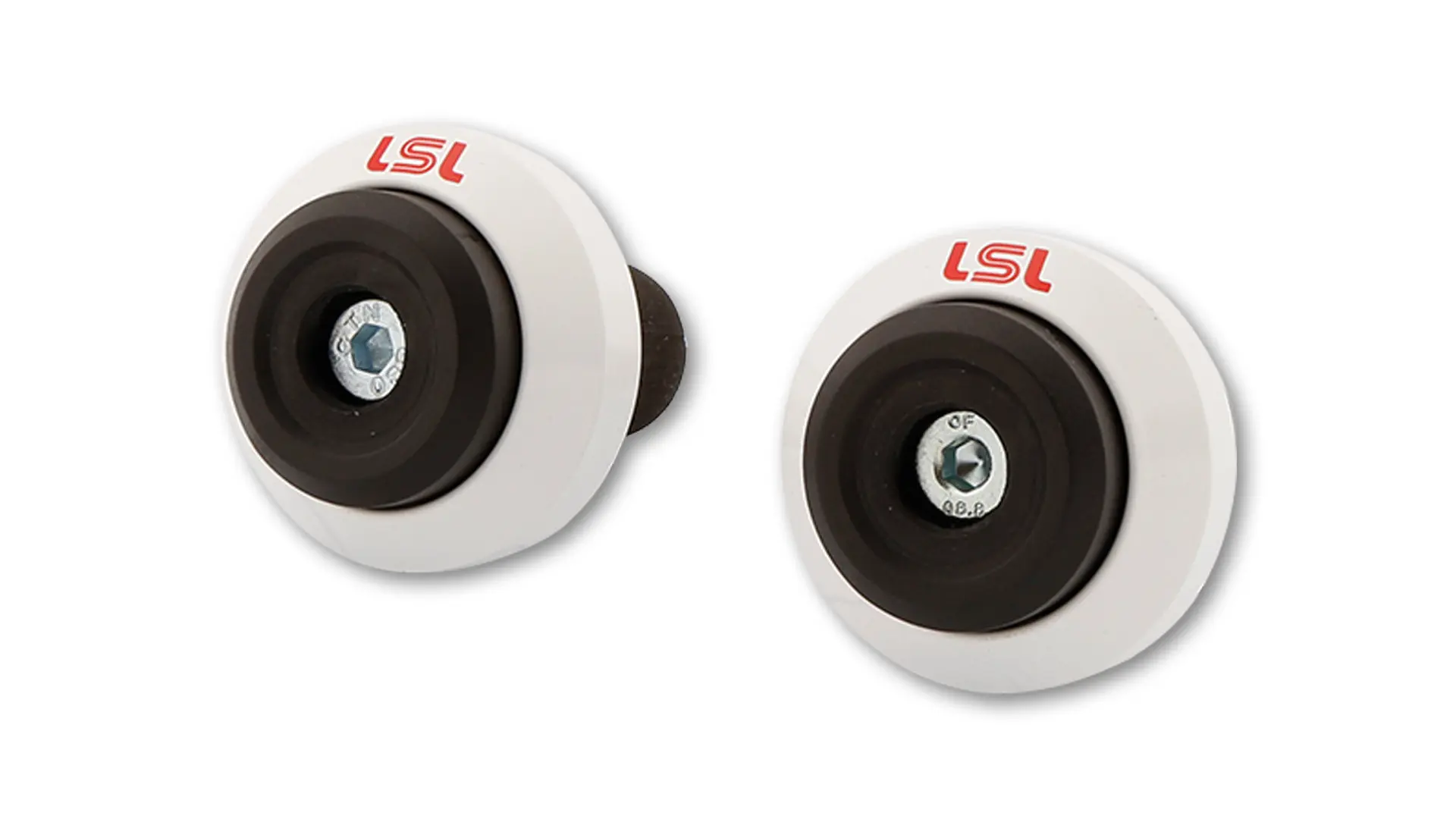 LSL گیٹ بال گونیا ہینڈل بار ایکسل ہونڈا سفید
