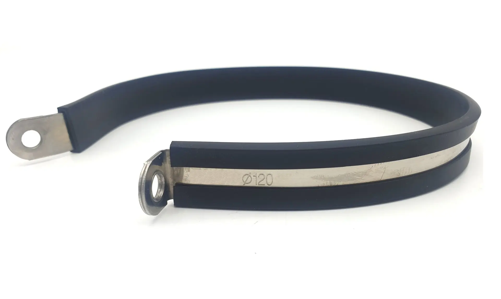 Стягащ халка 120 mm за ауспух овална/кръгла BRAZOLINE