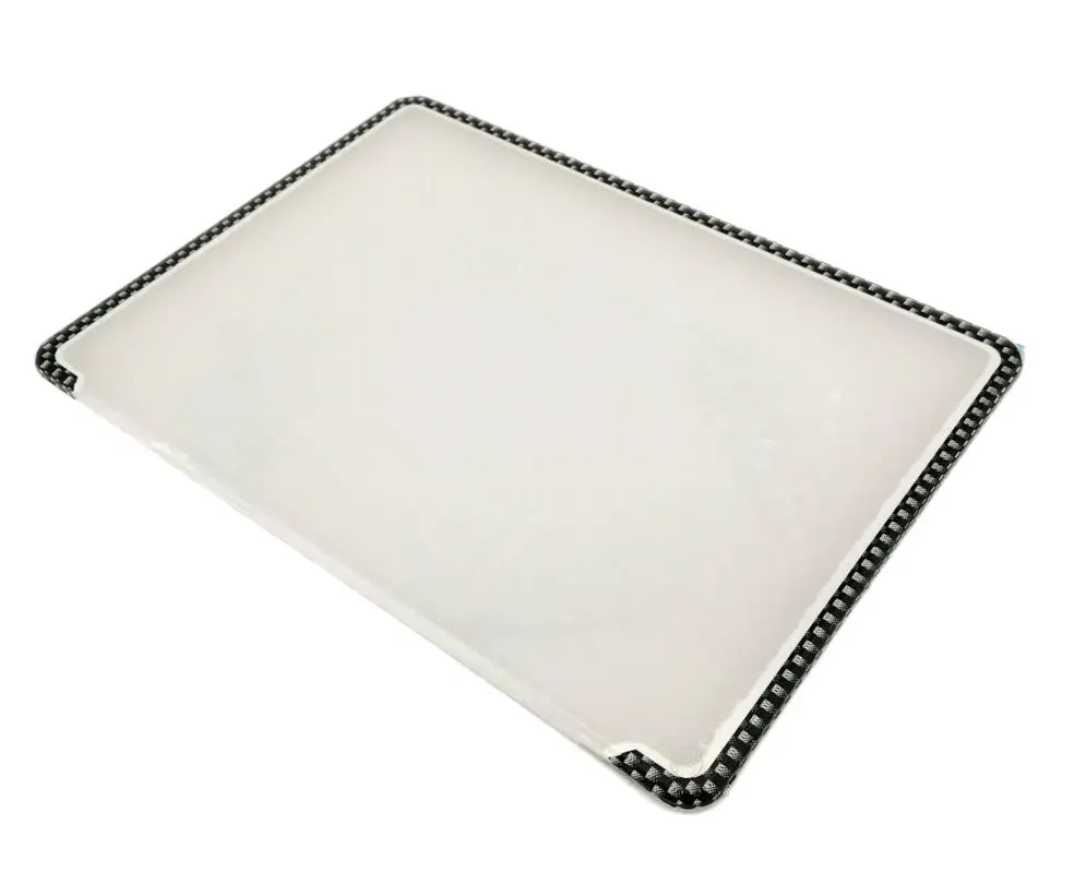 SPM 인증 카본 테두리 아크릴 오토바이 번호판 210 x 145 mm