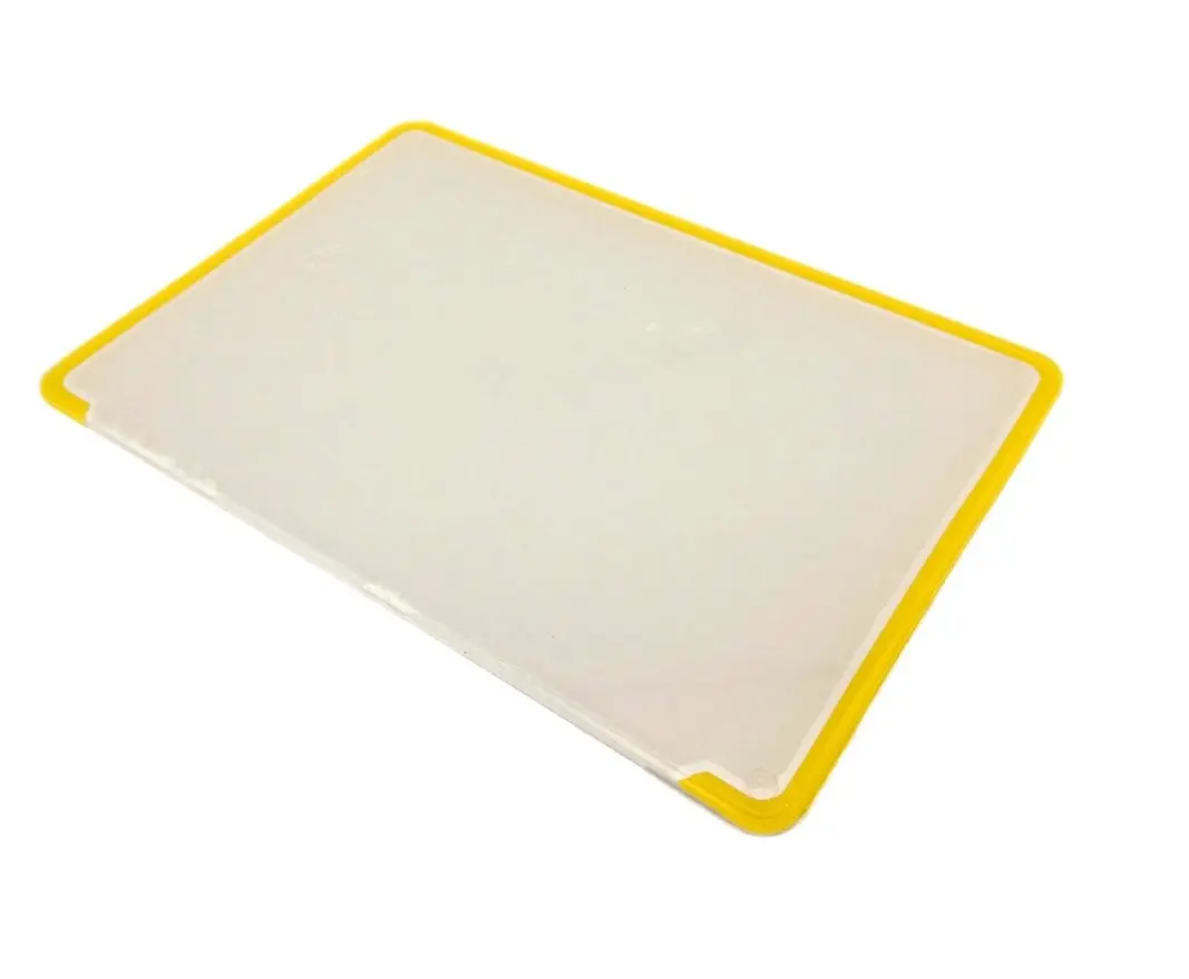 Plexiglas-Platte Motorrad 210 x 145 mm gelber Rand zugelassen SPM